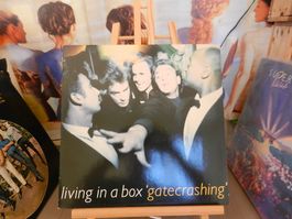 Living in a Box - gatecrashing 1989 DE*GEWASCHEN`*VG++Nm